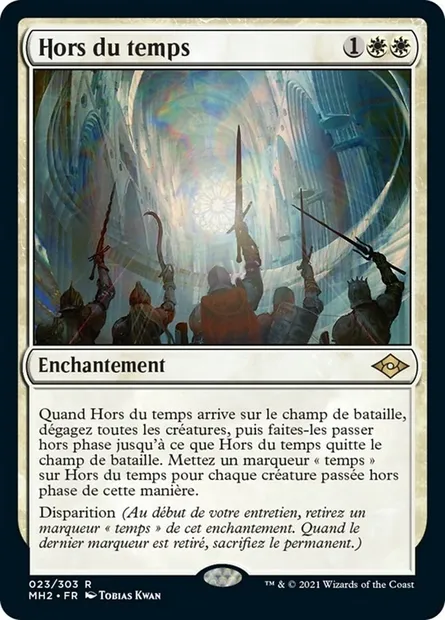 Hors du temps, carte Magic MH2 23 — extension Horizons du Modern 2