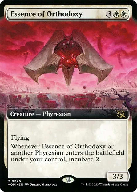 Essence of Orthodoxy, Magic card MOM 376 — March of the Machine set