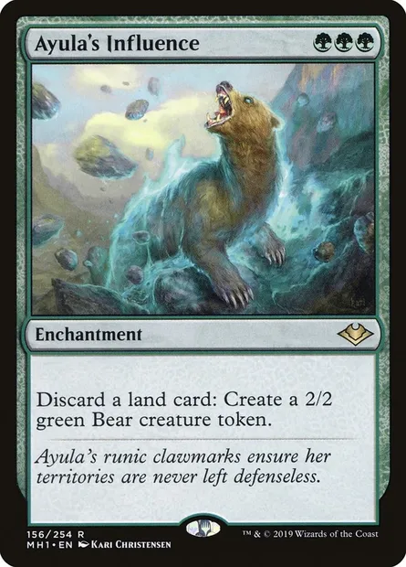 Ayula's Influence, Magic card MH1 156 — Modern Horizons set