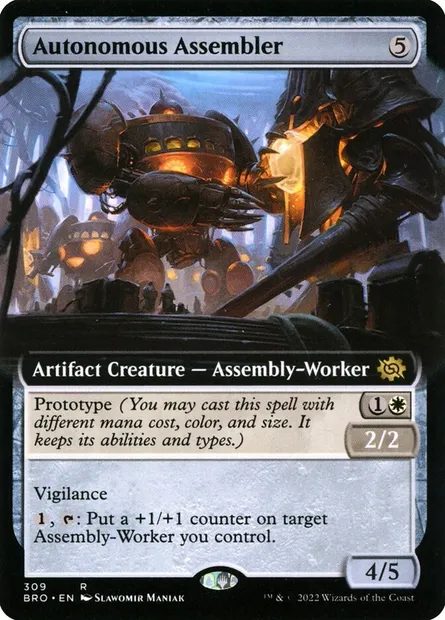 Autonomous Assembler, Magic card BRO 309 — The Brothers' War set