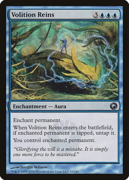 Volition Reins, Magic card SOM 53 — Scars of Mirrodin set