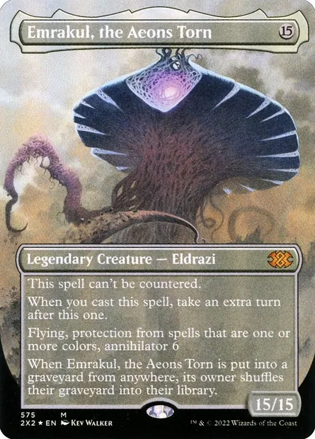 Emrakul, the Aeons Torn, Magic card 2X2 575 — Double Masters 2022 set