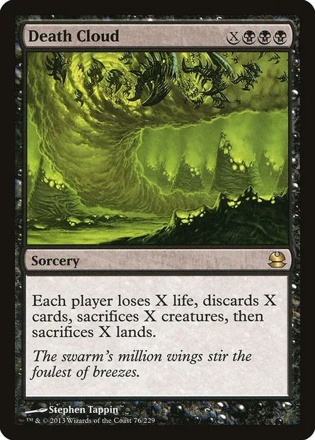 Nuage mortel, carte Magic MMA 76 — extension Modern Masters