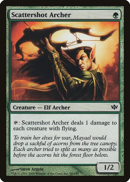 Scattershot Archer, Magic card CON 90 — Conflux set