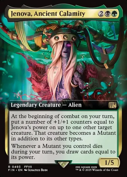 Jenova, Ancient Calamity, Magic card FIN 493 — Final Fantasy set