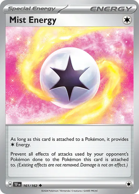 Mist Energy, Pokémon card TEF 161 — Temporal Forces set