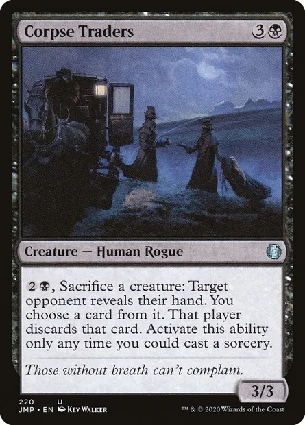 Corpse Traders, Magic card JMP 220 — Jumpstart set