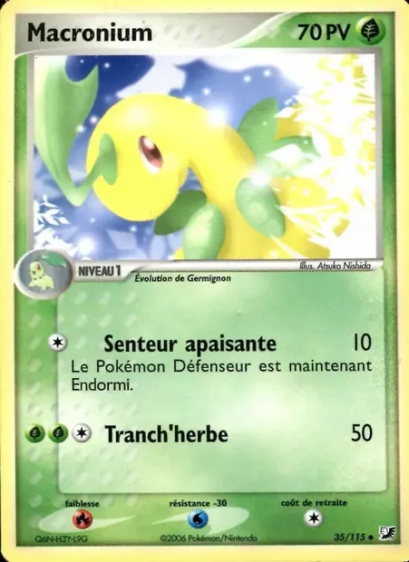 Macronium, carte Pokémon UF 35 — extension EX Forces Cachées