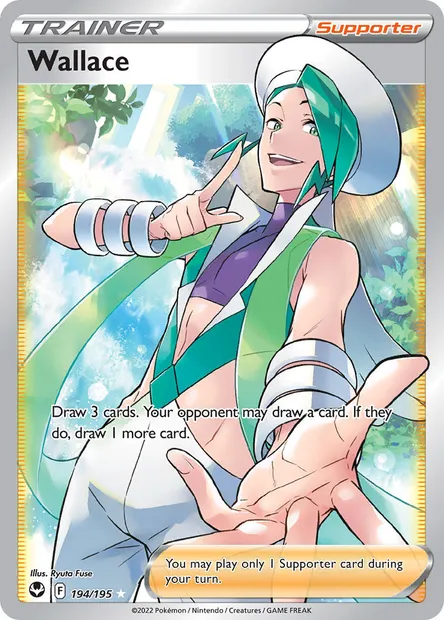Wallace, Pokémon card SIT 194 — Silver Tempest set