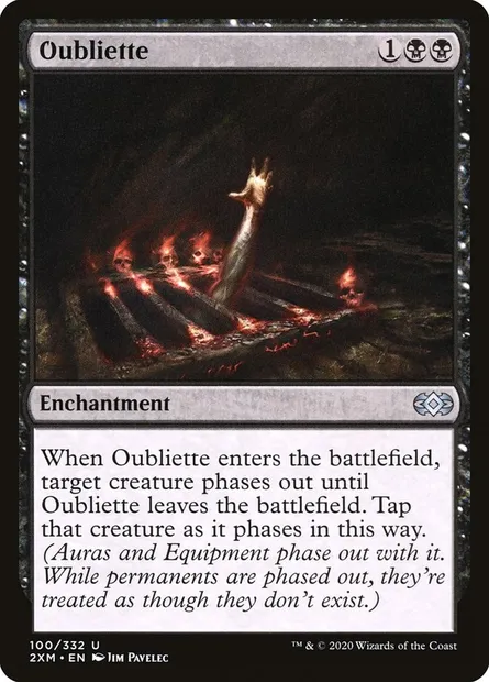 Oubliette, Magic card 2XM 100 — Double Masters set