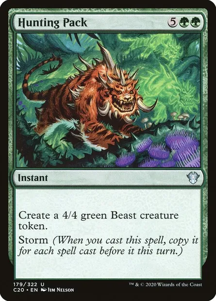 Hunting Pack, Magic card C20 179 — Commander 2020 set