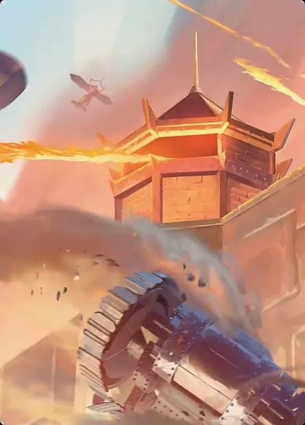 Fire Nation Turret // Fire Nation Turret, Magic card ATLE 3 — Avatar: the Last Airbender Eternal Art Series set