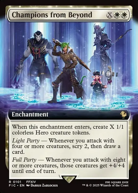 Champions from Beyond, Magic card FIC 101 — Final Fantasy Commander set