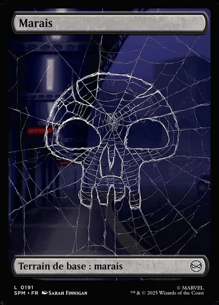 Marais, carte Magic SPM 191 — extension Marvel's Spider-Man