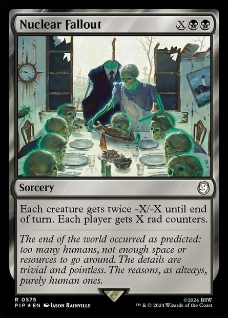 Nuclear Fallout, Magic card PIP 575 — Fallout set