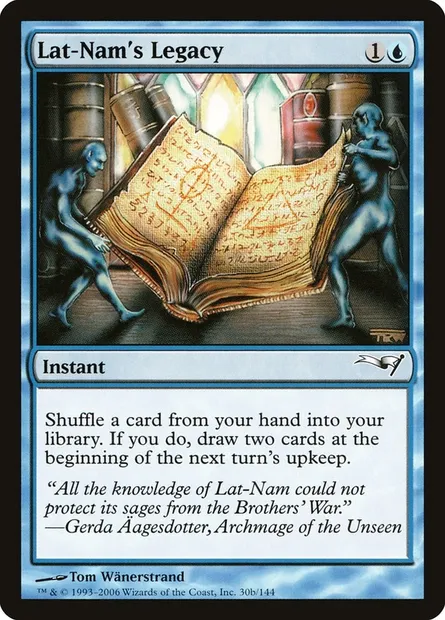 Legs de Lat-Nam, carte Magic CST 30b — extension Coldsnap Theme Decks