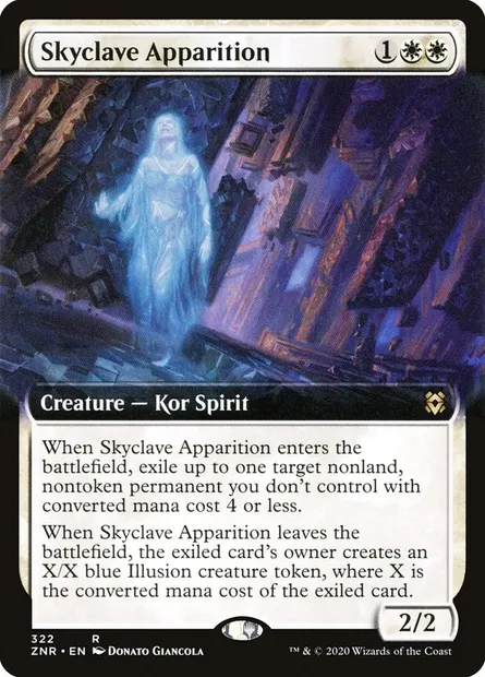 Skyclave Apparition, Magic card ZNR 322 — Zendikar Rising set