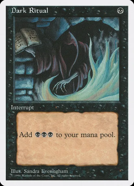 Dark Ritual, Magic card ITP 19 — Introductory Two-Player Set set