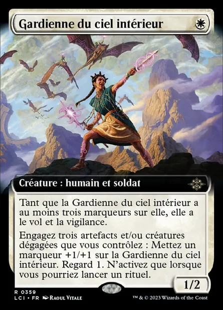 Gardienne du ciel intérieur, carte Magic LCI 359 — extension The Lost Caverns of Ixalan