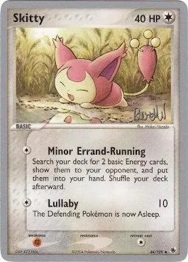 Skitty, carte Pokémon WCD04 044 — extension World Championship Decks 2004