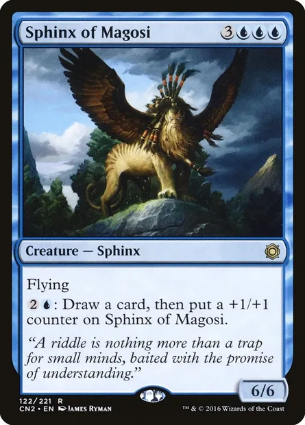 Sphinx of Magosi, Magic card CN2 122 — Conspiracy: Take the Crown set