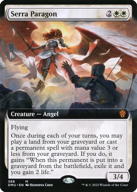 Serra Paragon, Magic card DMU 388 — Dominaria United set