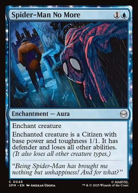 Spider-Man No More, Magic card SPM 45 — Marvel's Spider-Man set