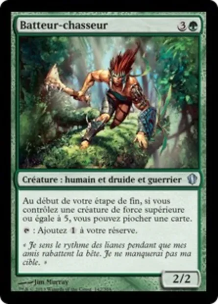Batteur-chasseur, carte Magic C13 142 — extension Commander 2013