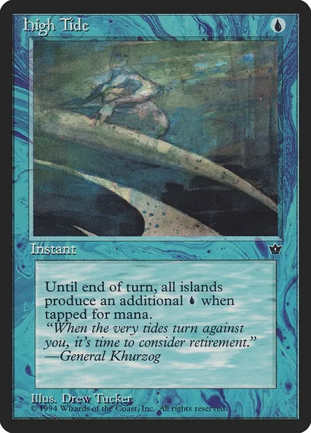 High Tide, Magic card FEM 18a — Fallen Empires set