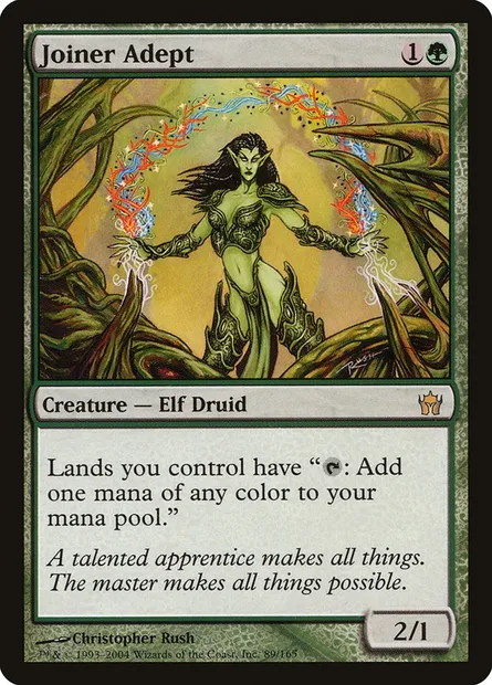 Joiner Adept, Magic card 5DN 89 — Fifth Dawn set