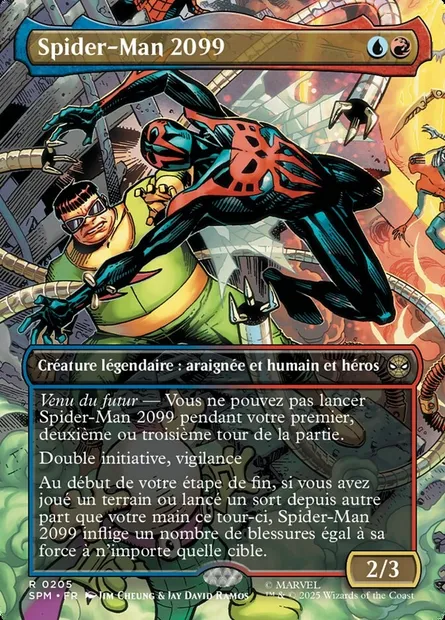 Spider-Man 2099, carte Magic SPM 205 — extension Marvel's Spider-Man