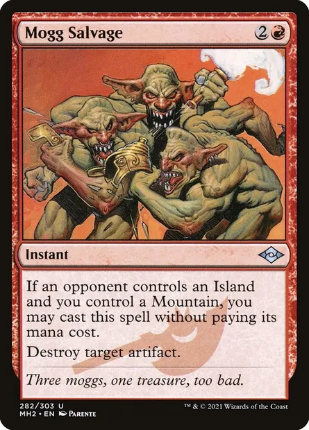 Mogg Salvage, Magic card MH2 282 — Modern Horizons 2 set