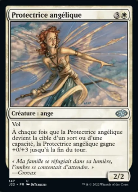 Protectrice angélique, carte Magic J22 147 — extension Jumpstart 2022