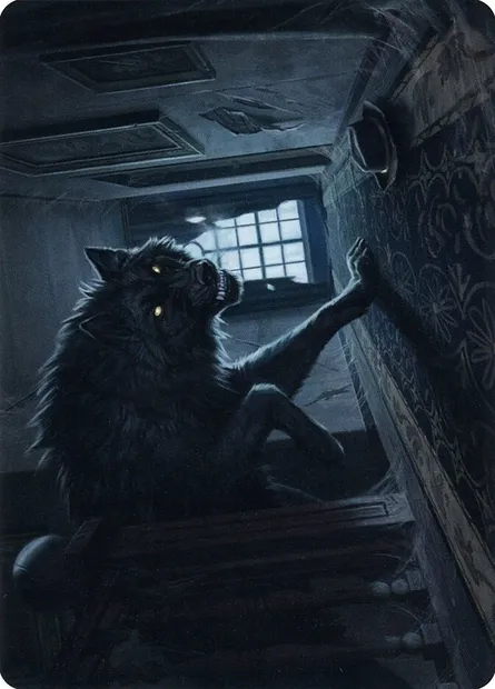 Primal Adversary // Primal Adversary, carte Magic AMID 52 — extension Midnight Hunt Art Series
