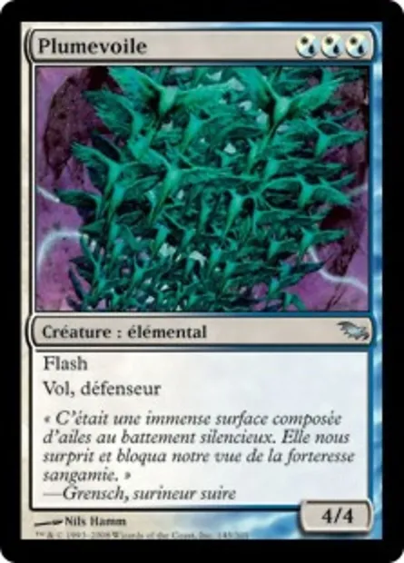 Plumevoile, carte Magic SHM 145 — extension Sombrelande