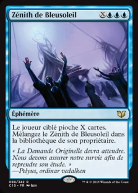 Zénith de Bleusoleil, carte Magic C15 88 — extension Commander 2015