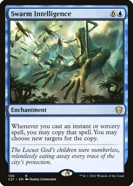 Swarm Intelligence, Magic card C21 130 — Commander 2021 set