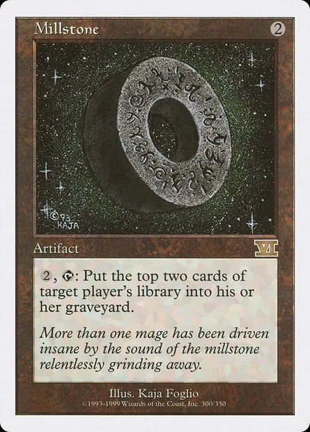 Millstone, Magic card 6ED 300 — Classic Sixth Edition set
