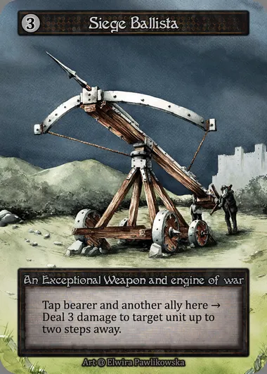 Siege Ballista, Sorcery card ALP 334 — Alpha set