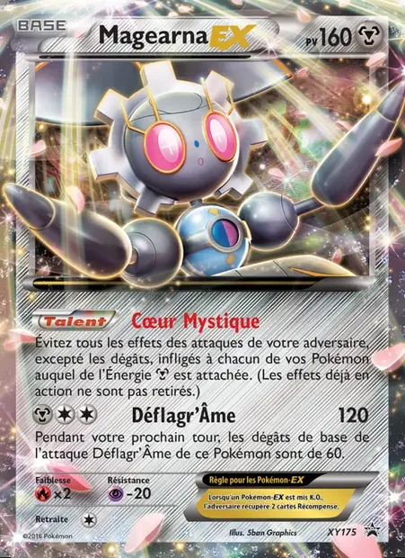 Magearna-EX, carte Pokémon XY 175 — extension Promo XY