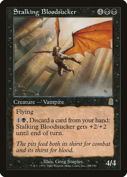 Stalking Bloodsucker, Magic card ODY 163 — Odyssey set