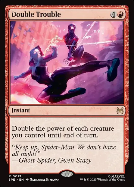 Double Trouble, Magic card SPE 13 — Marvel's Spider-Man Eternal set