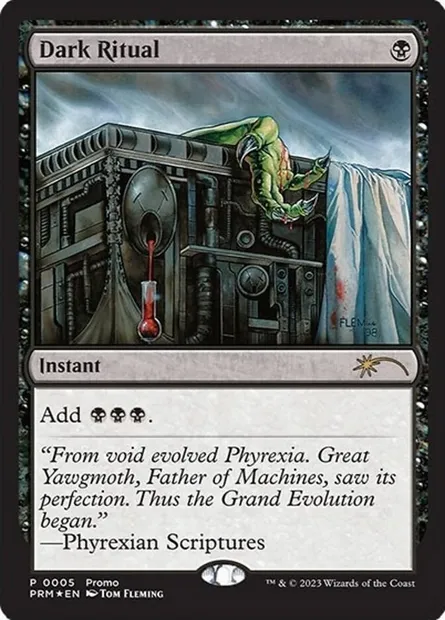 Dark Ritual, Magic card PMEI 2025-8 — Media and Collaboration Promos set