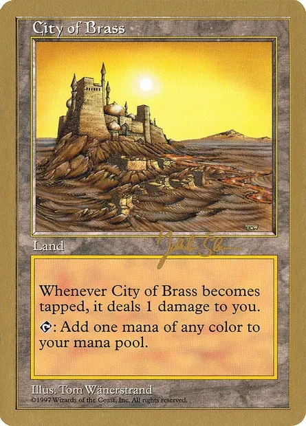 Cité d'airain, carte Magic WC97 js413 — extension World Championship Decks 1997