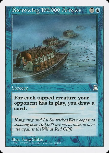 Borrowing 100,000 Arrows, Magic card PTK 35 — Portal Three Kingdoms set