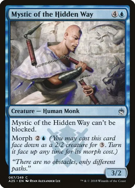 Mystic of the Hidden Way, Magic card A25 67 — Masters 25 set