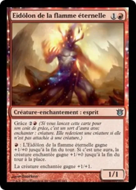 Eidôlon de la flamme éternelle, carte Magic BNG 92 — extension Créations divines