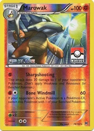 Ossatueur, carte Pokémon LGP 078-2 — extension League Promos
