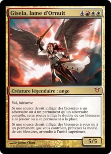 Gisela, lame d'Ornuit, carte Magic AVR 209 — extension Avacyn ressuscitée