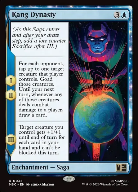 Kang Dynasty, Magic card MSC 35 — Marvel Super Heroes Commander set